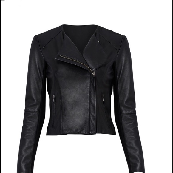 veda dali leather jacket